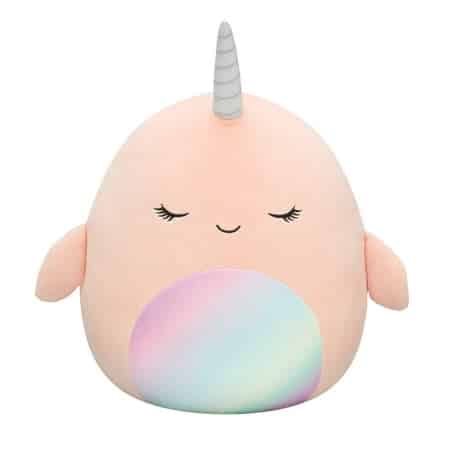 Squishmallows 14  Plush Narwhal - Evie  The Stuffed Animal Plush Toy
