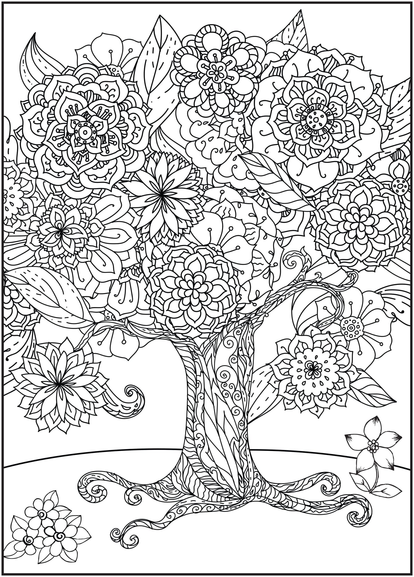 Timeless Creations Adult Coloring Book, Nature'S Escape, 64 Pages