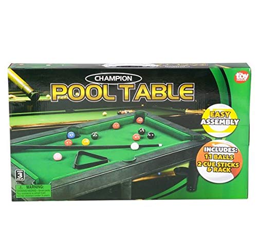 Complete Mini Tabletop Pool Table Set
