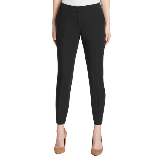 Tommy Hilfiger Dress Pants Straight-Legged Trousers for Women with Elastic Waist