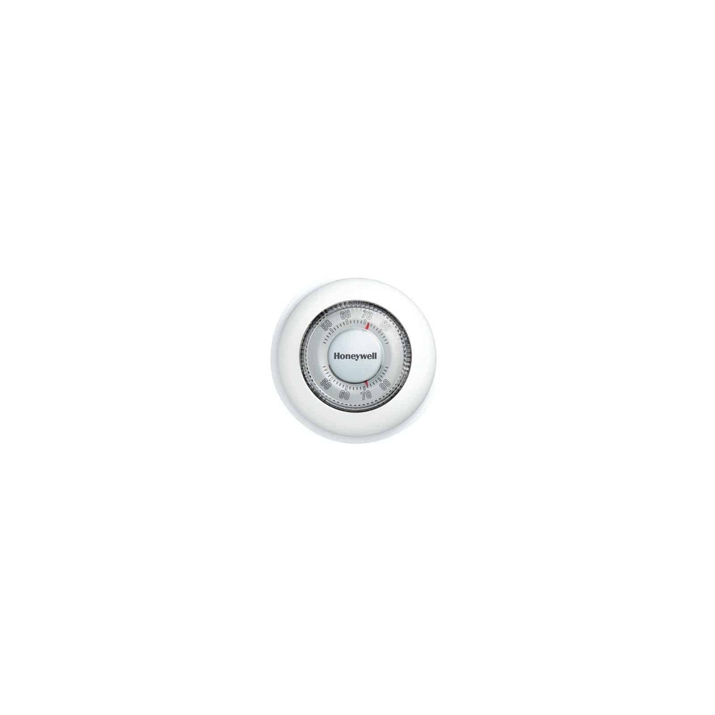 Honeywell Home Logo The Round Heat Only Fahrenheit scale