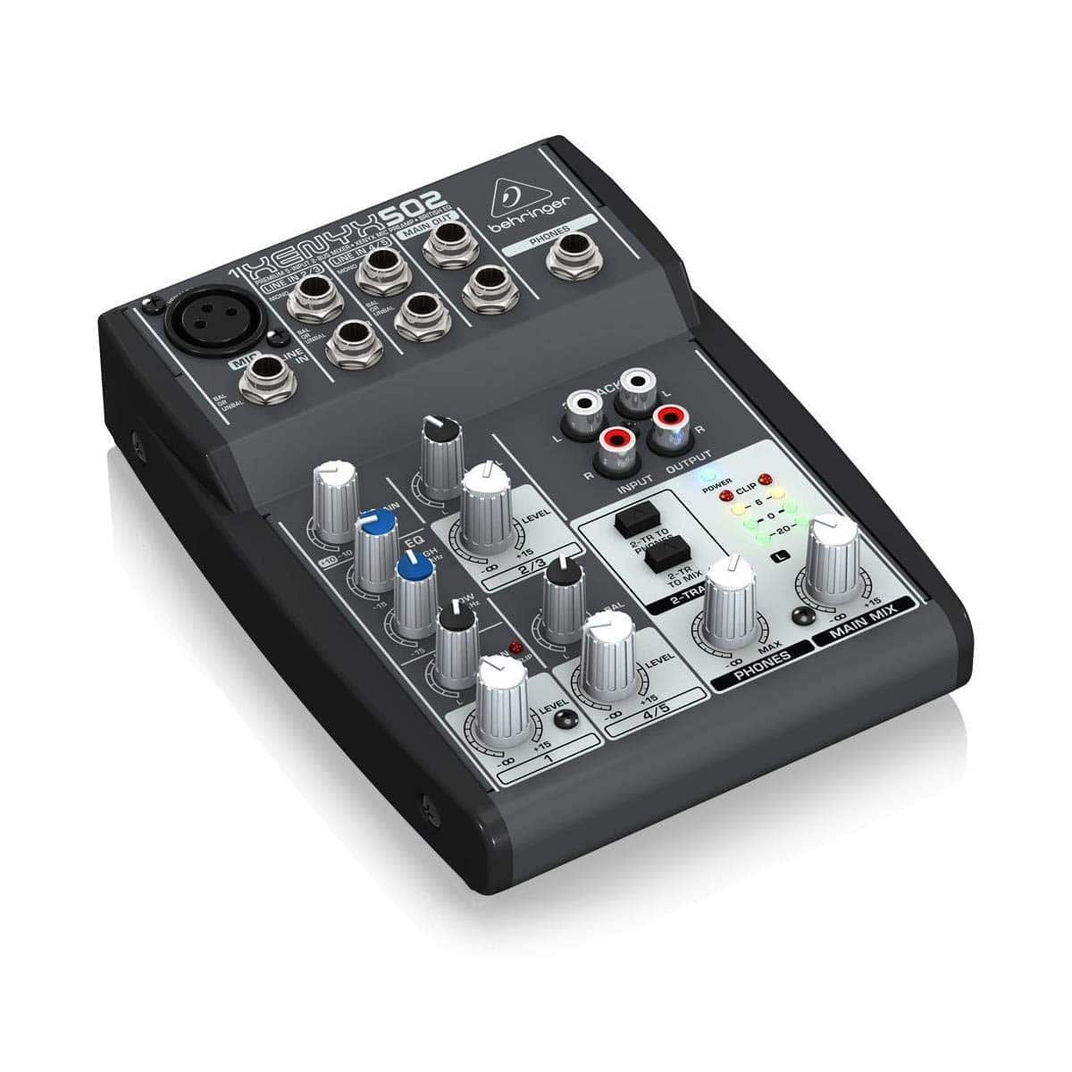 Behringer XENYX 502 Premium 5-Input 2-Bus Mixer with XENYX Mic Preamp and British EQ