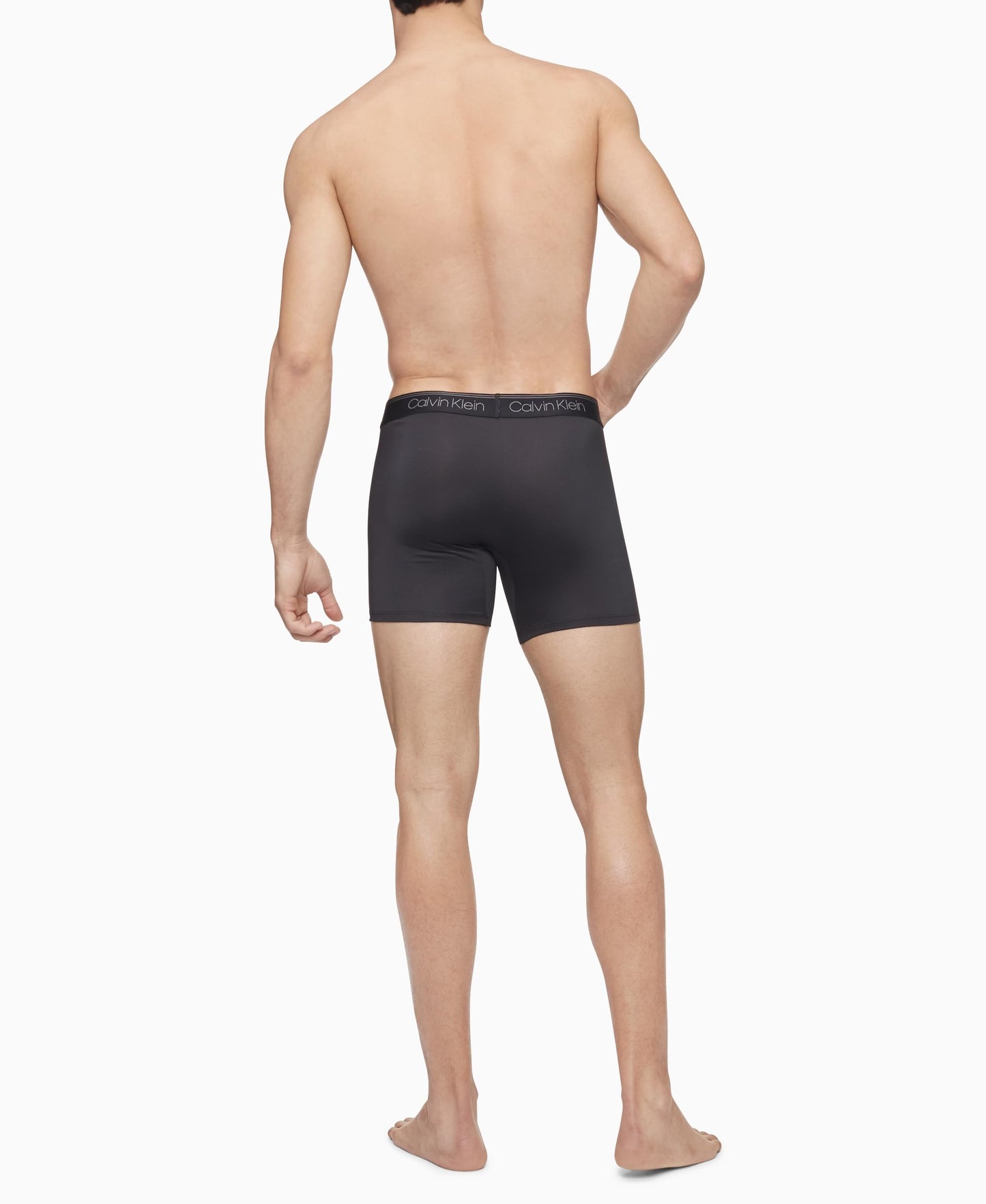 Calvin Klein Men's Micro Stretch Boxer Brief, All Black 3-Pack, XX-Large
