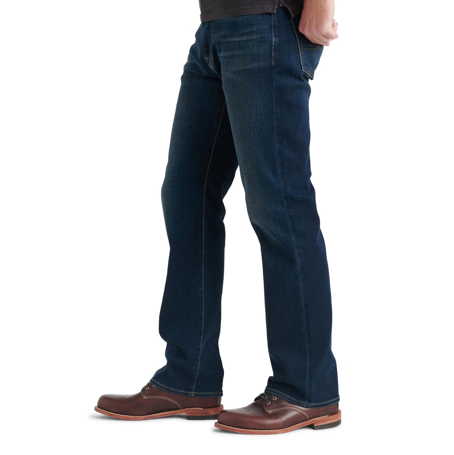 Lucky Brand Men's 181 Relaxed Straight Jean, Balsam, 34W X 32L