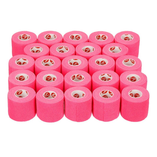 Cramer Eco-Flex Self-Stick Stretch Tape, Cohesive Tape, Flexible Elastic Sports Tape, Athletic Training Supplies, Easy Tear Self-Adherent Bandage Wrap, Bulk Cases, 6 Yard Rolls, Compression Tape