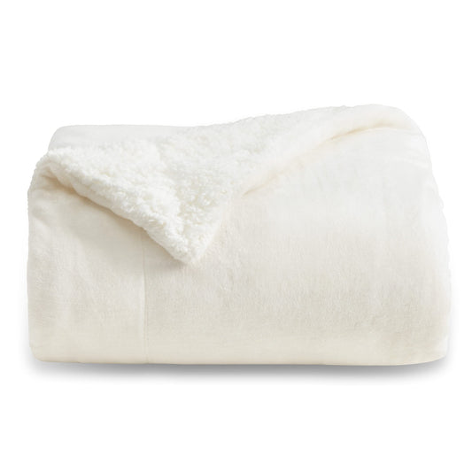 Bedsure Sherpa Fleece Throw Blanket for Couch - Thick and Warm Blanket for Winter, Soft Fuzzy Plush Throw Blanket for All Seasons