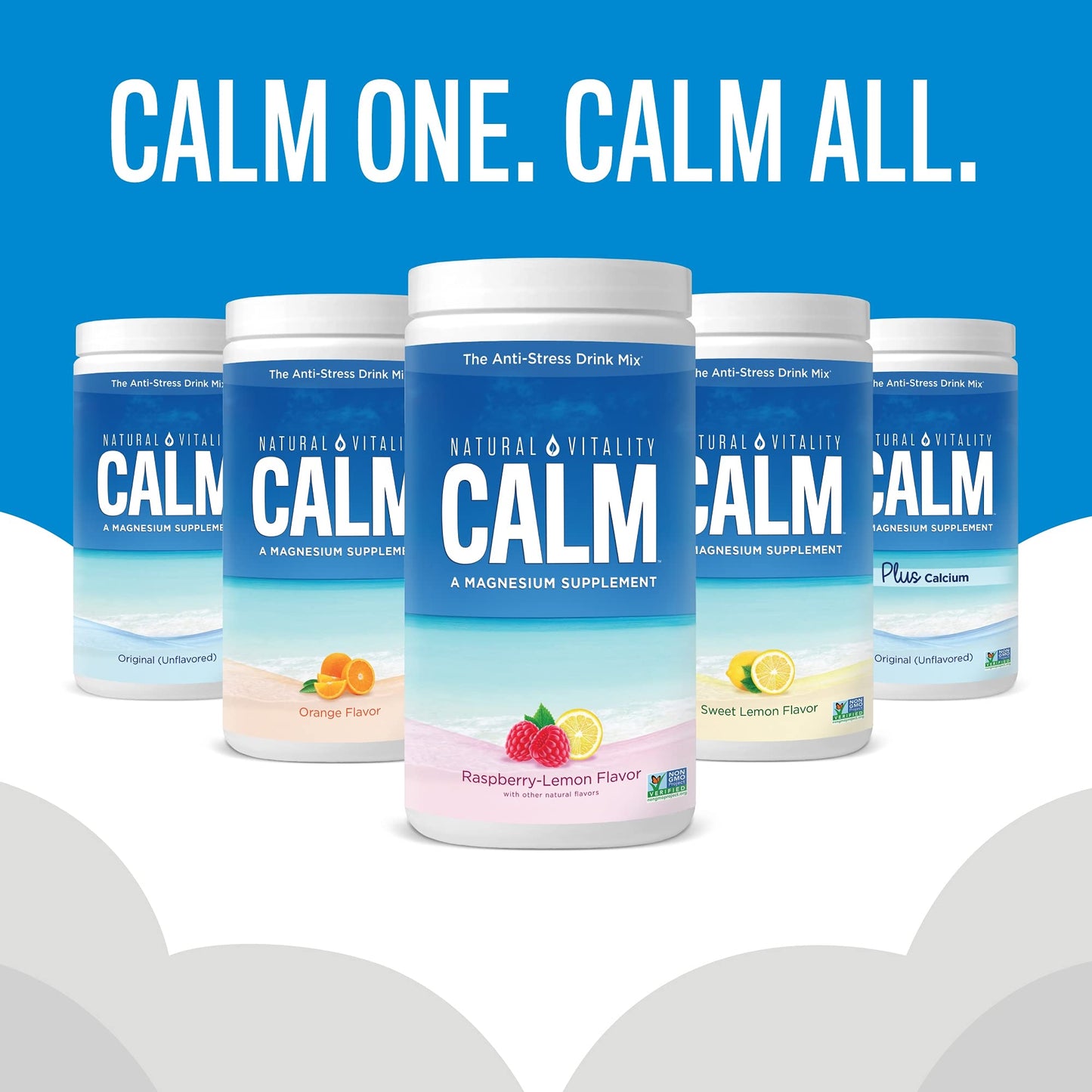 NATURAL VITALITY Original Calm Magnesium Drink Mix, 8 OZ