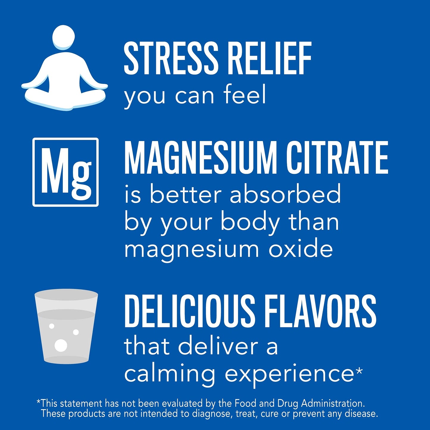 NATURAL VITALITY Original Calm Magnesium Drink Mix, 8 OZ
