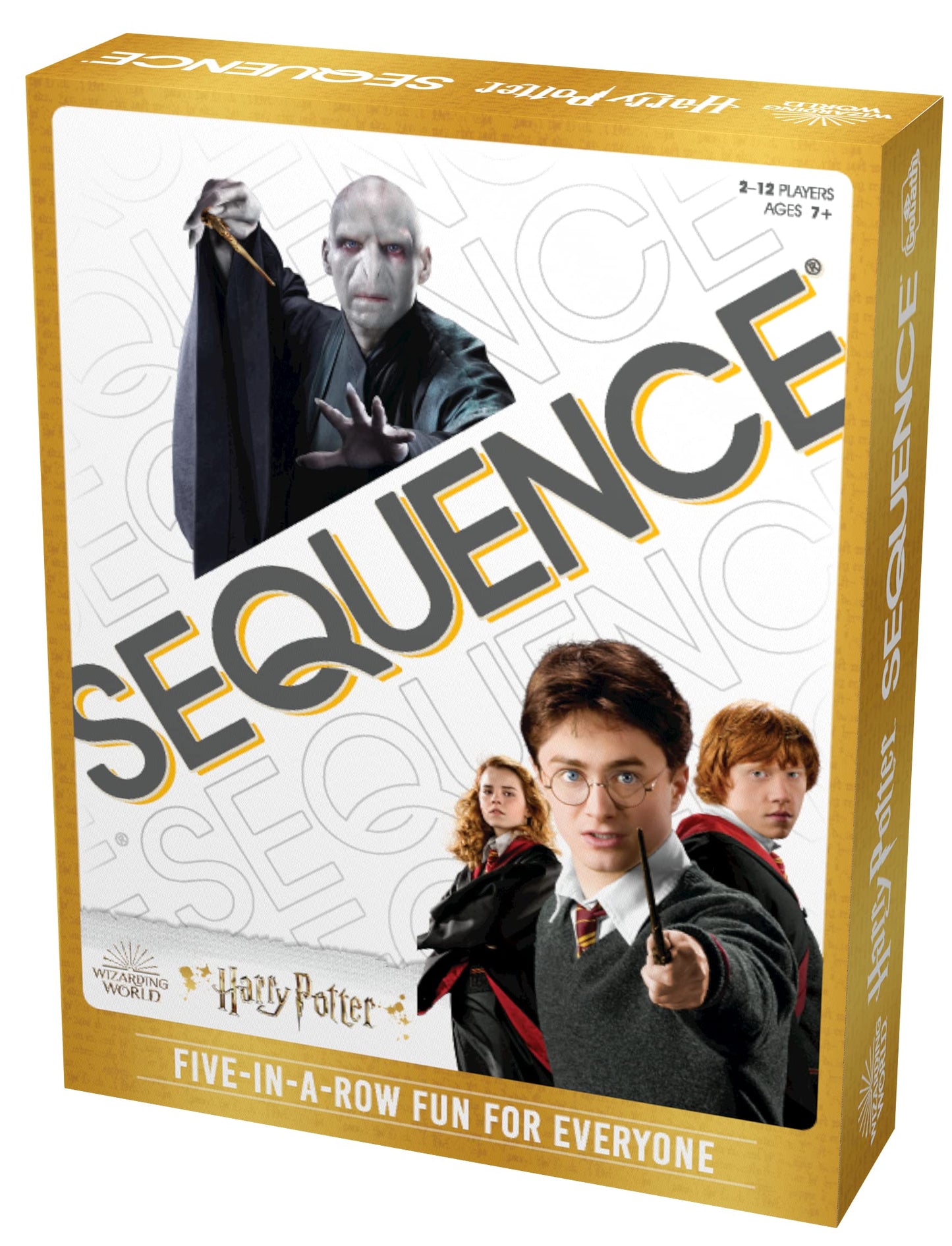 Harry Potter Sequence Board Game - Five-in-A-Row Fun for Everyone - Featuring Witches and Wizards from Harry Potter by Goliath