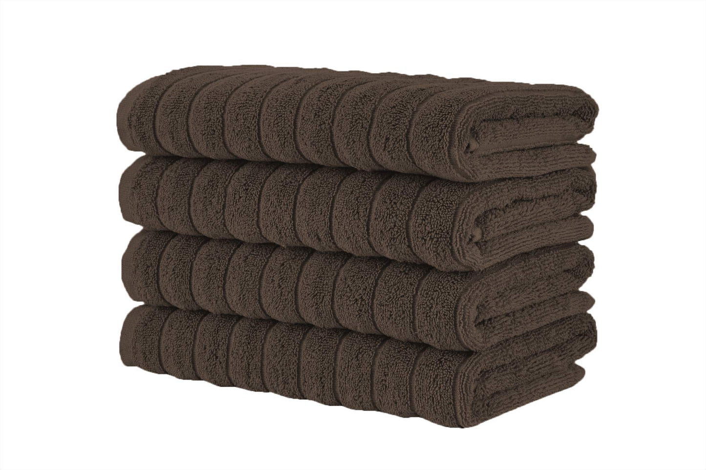 Classic Turkish Towels CTT Turkish Bath Towels Set of 2 (27"x54") (Chcocolate)