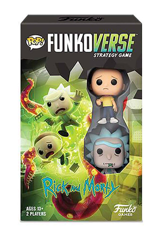 Funkoverse Rick & Morty 100 2-Pack Board Game 2 players