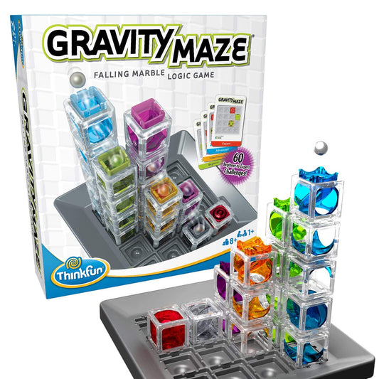 ThinkFun Gravity Maze Marble Run Brain Game & STEM Toy Boys & Girls Age 8 & Up