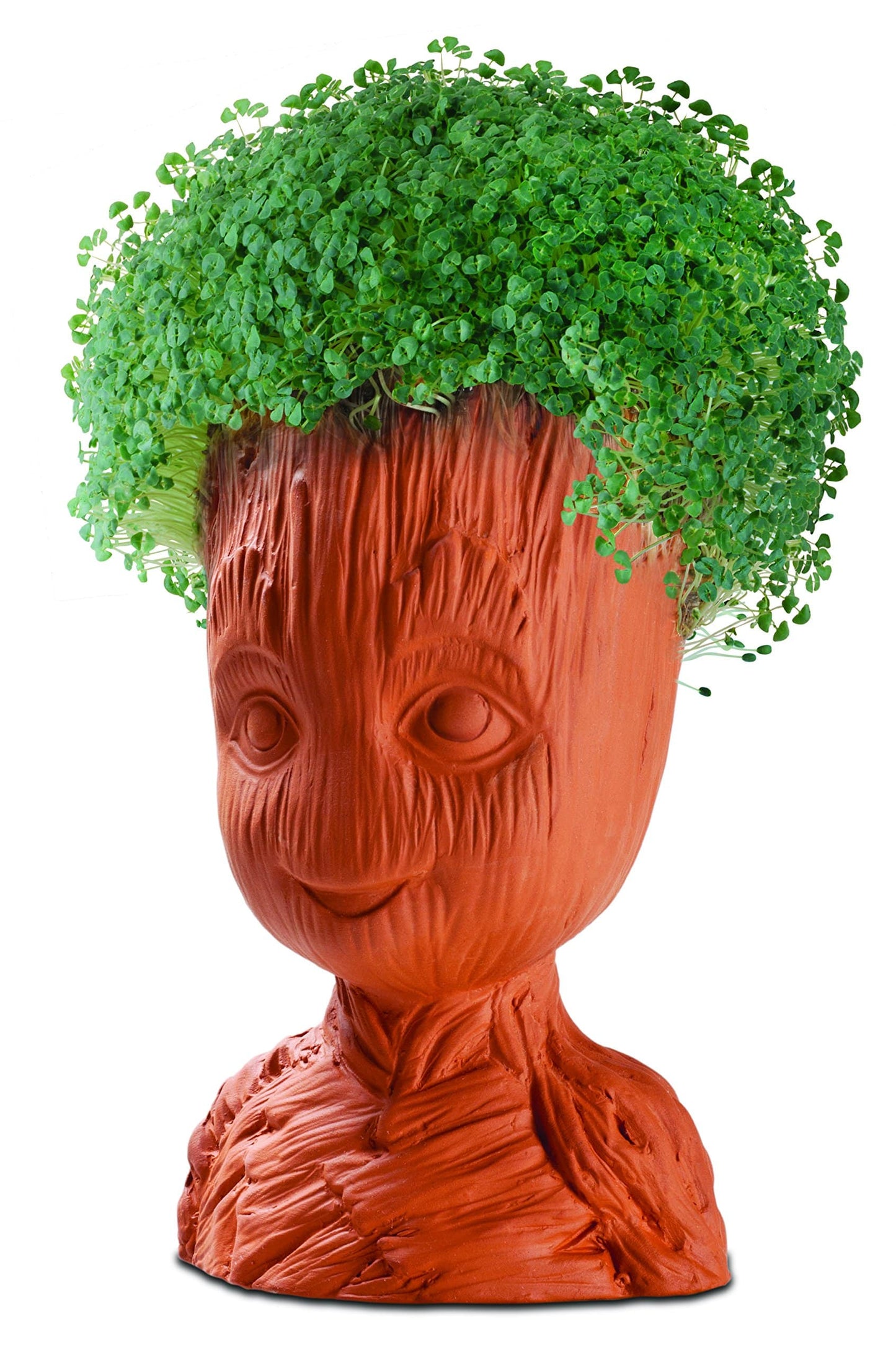 Chia Pet Groot with Seed Pack, Decorative Pottery Planter, Easy to Do and Fun to Grow, Novelty Gift, Perfect for Any Occasion