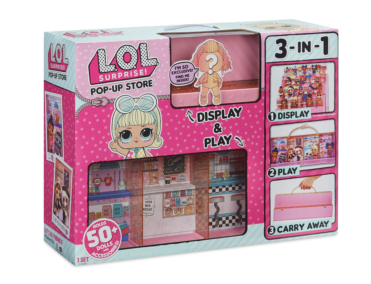 L.O.L. Surprise! Pop-Up Store (Doll - Display Case)