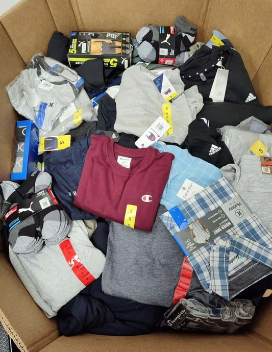 NEW! Clothing Reseller Wholesale Bundle Box Lot Min. Retail $175