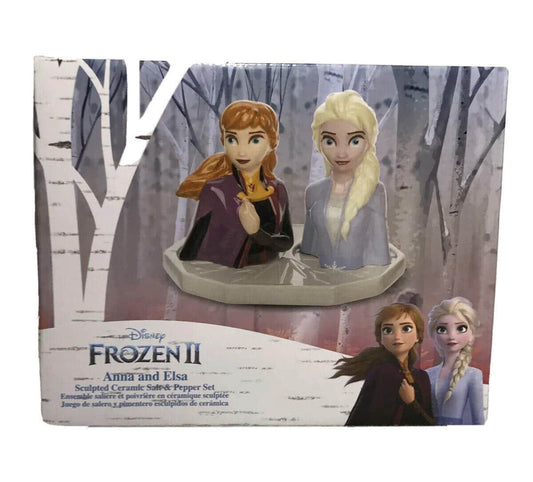 Disney Frozen 2 Sculpted Ceramic Salt & Pepper Set
