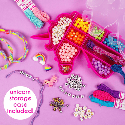 Unicorn Friendship Bracelet Making Kit, Child, Ages 6+