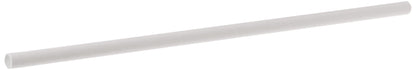 TableCraft – Straws – 10" (8mm) – Paper, Solid White, Wrapped, 500 per pack