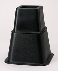 Creative Bath Products GBR03BLK BLK Adjustable Bed Riser System - Black - Case of 6