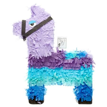 Surprise Llama Pinata  Purple  16in x 19.5in