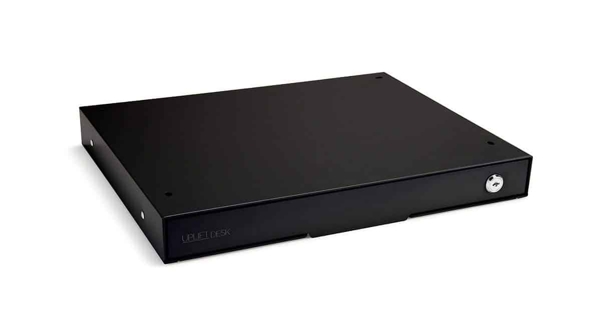 UPLIFT DESK Slim Under Desk Storage Drawer Black