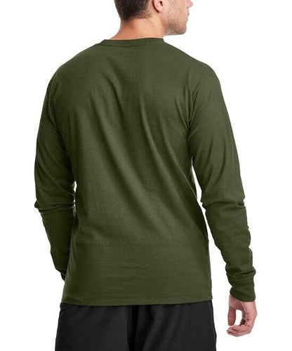 Champion Men's Classic Long Sleeve Tee Fashion