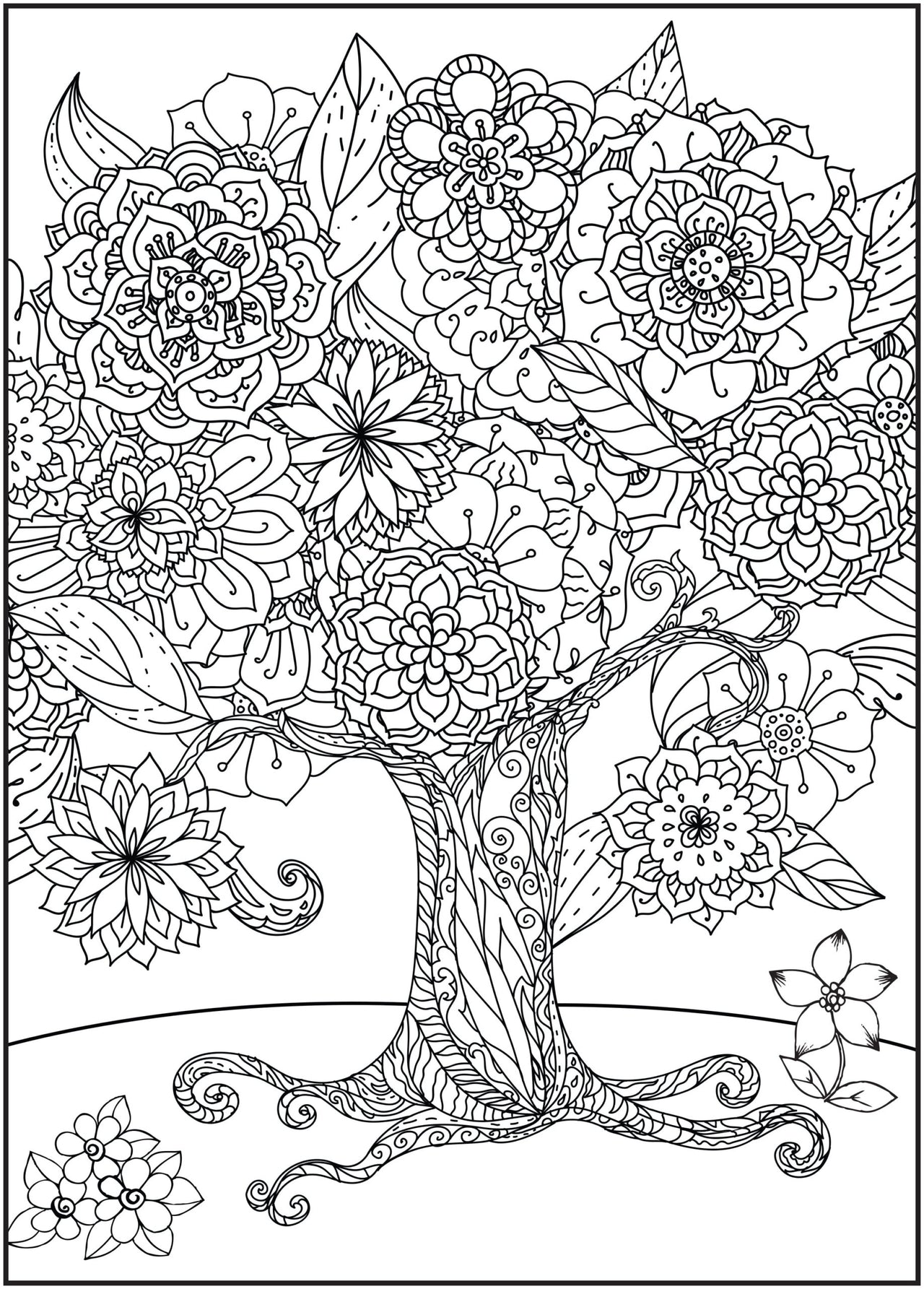 Timeless Creations Adult Coloring Book, Nature'S Escape, 64 Pages