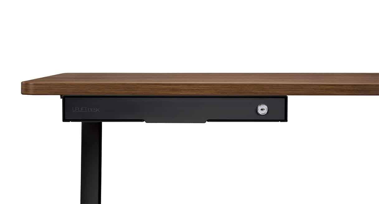 UPLIFT DESK Slim Under Desk Storage Drawer Black