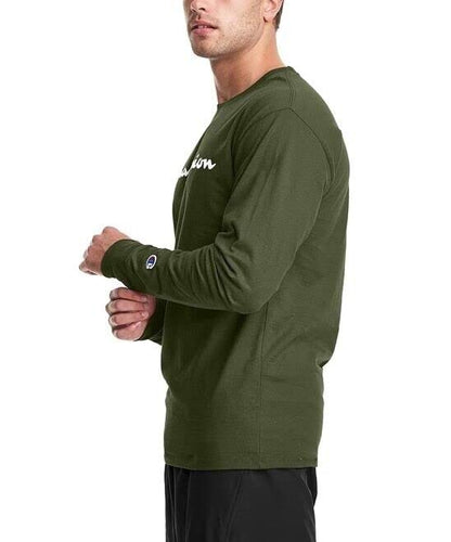 Champion Men's Classic Long Sleeve Tee Fashion