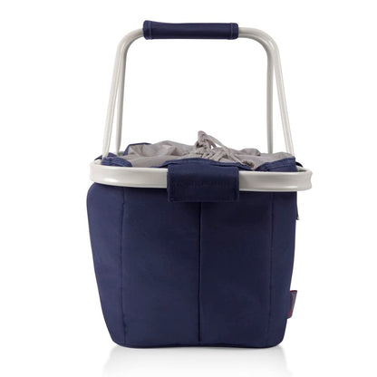 PICNIC TIME Navy New England Patriots Metro Basket Collapsible Tote