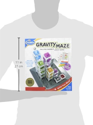 ThinkFun Gravity Maze Marble Run Brain Game & STEM Toy Boys & Girls Age 8 & Up
