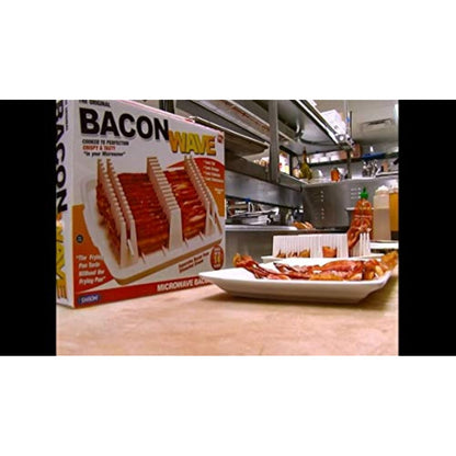Emson Wave Microwave Cooker Tray Original As Seen On TV New Small White
