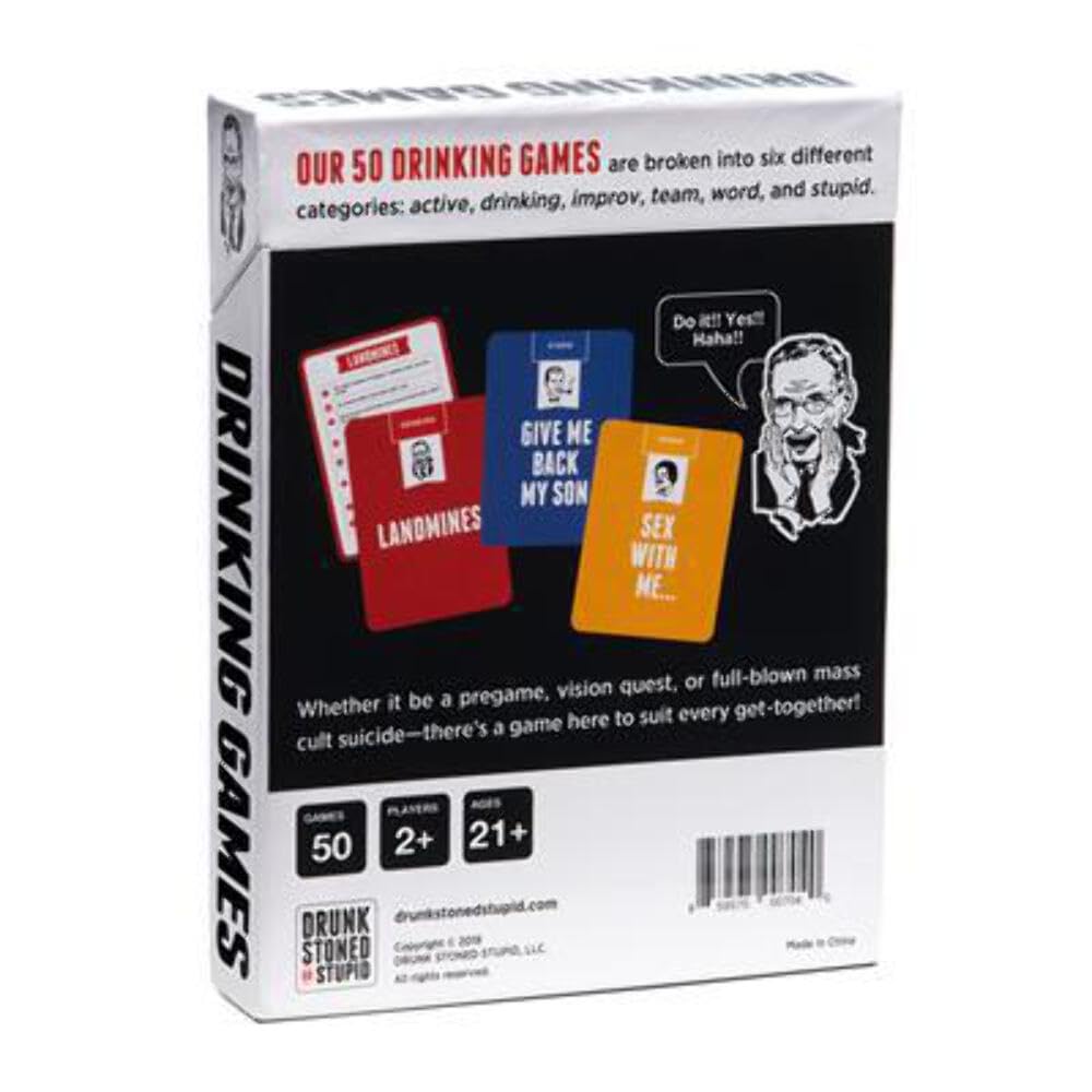 Drunk Stoned or Stupid Drinking Games for People Who Never Drink [50 Drinking Games]
