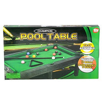Complete Mini Tabletop Pool Table Set