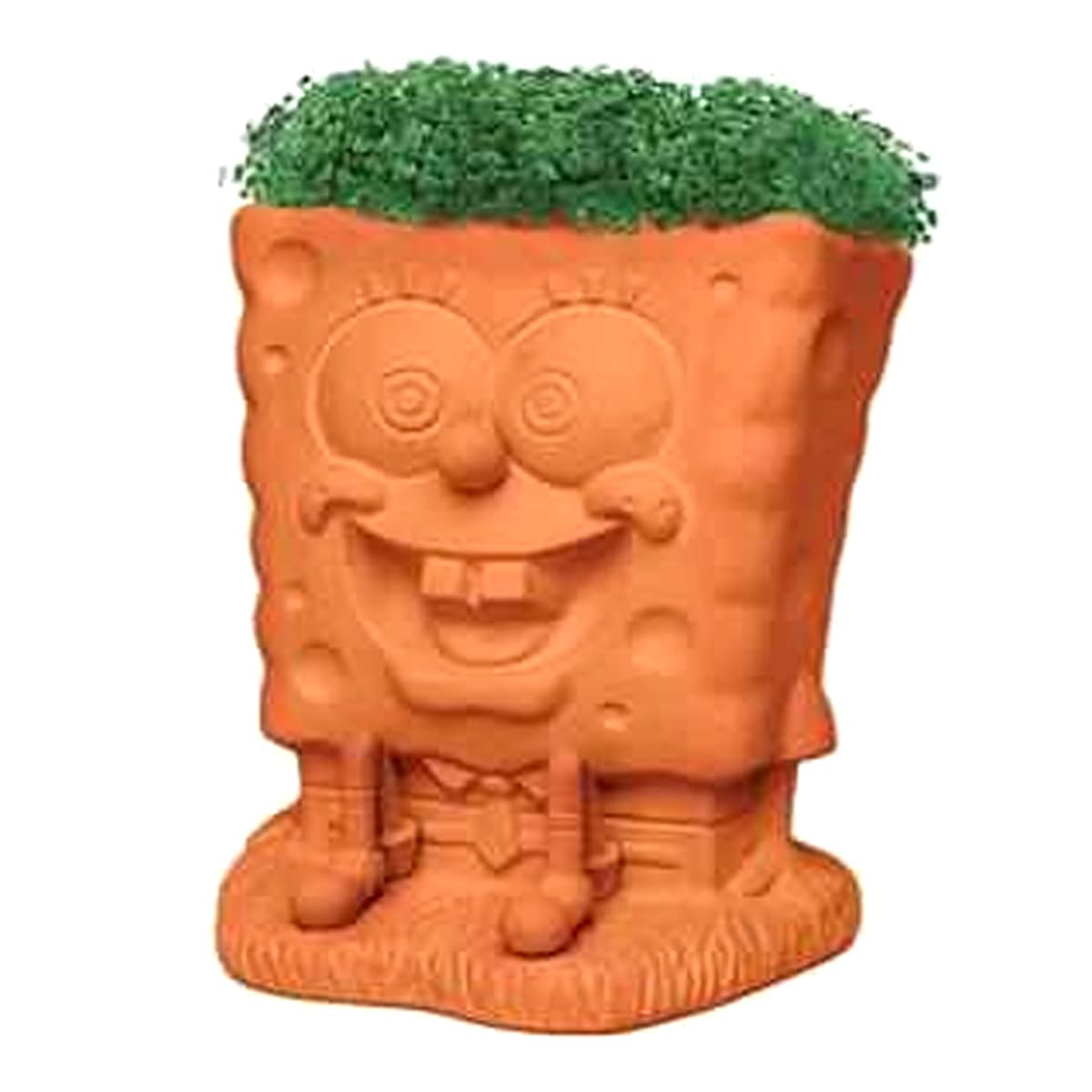Chia Pet with Seed Pack, Decorative Pottery Planter, Easy to Do and Fun to Grow,