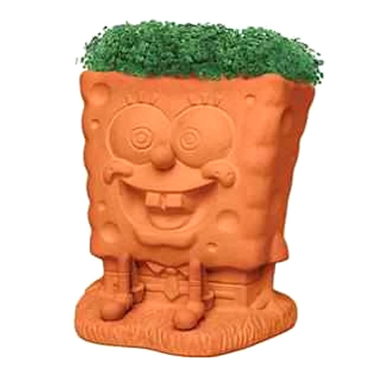 Chia Pet with Seed Pack, Decorative Pottery Planter, Easy to Do and Fun to Grow,