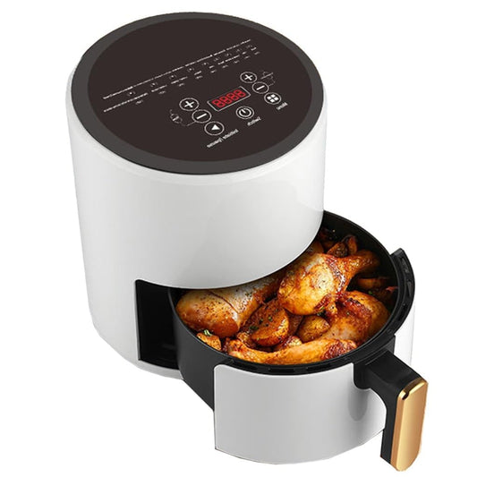 6L Compact Electric Air Fryer – Healthy Cooking with Temp Control & Nonstick Basket