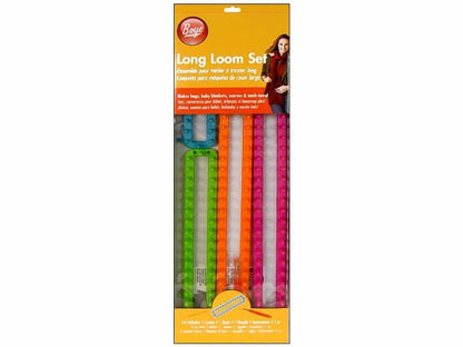 Boye Long Loom Set, Black & White Multi