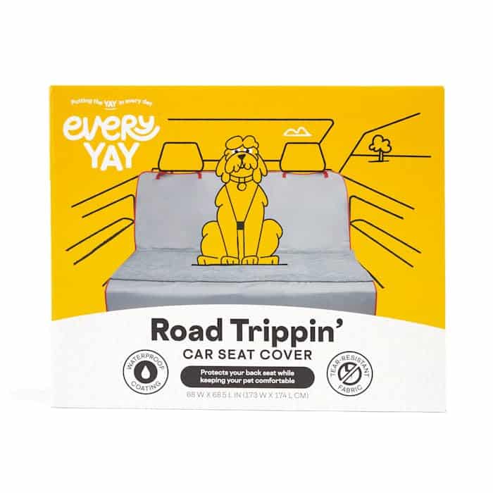 EveryYay Road Trippin' Grey Car Seat Cover Grey