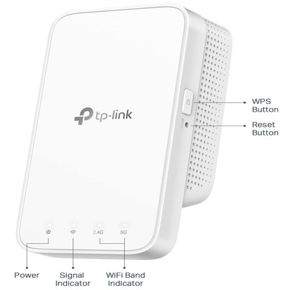 TP-Link AC1200 WiFi Extender (RE300), Covers Up to 1500 Sq.ft and 25 Devices, Up to 1200Mbps, Supports OneMesh, Dual Band Internet Repeater, Range Booster