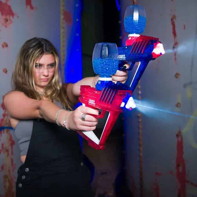 Gel Blaster Nova Spotlight Bundle 60,000 Gellets Ammo, 2 Gel Blaster Guns