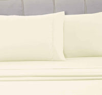 Queen 6PC Bed Sheet Set– Cooling, Hotel Quality 1800 Thread Count, Fade Resistant, Wrinkle Free, Ultra Soft, Shrink Resistant, Deep Pocket Bedding- 6 Piece Set