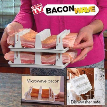 Emson Wave Microwave Cooker Tray Original As Seen On TV New Small White
