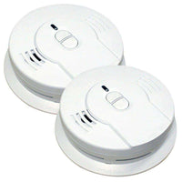 Kidde 10-Year Lithium Ion Battery Operated Smoke Alarm, 2-Pack