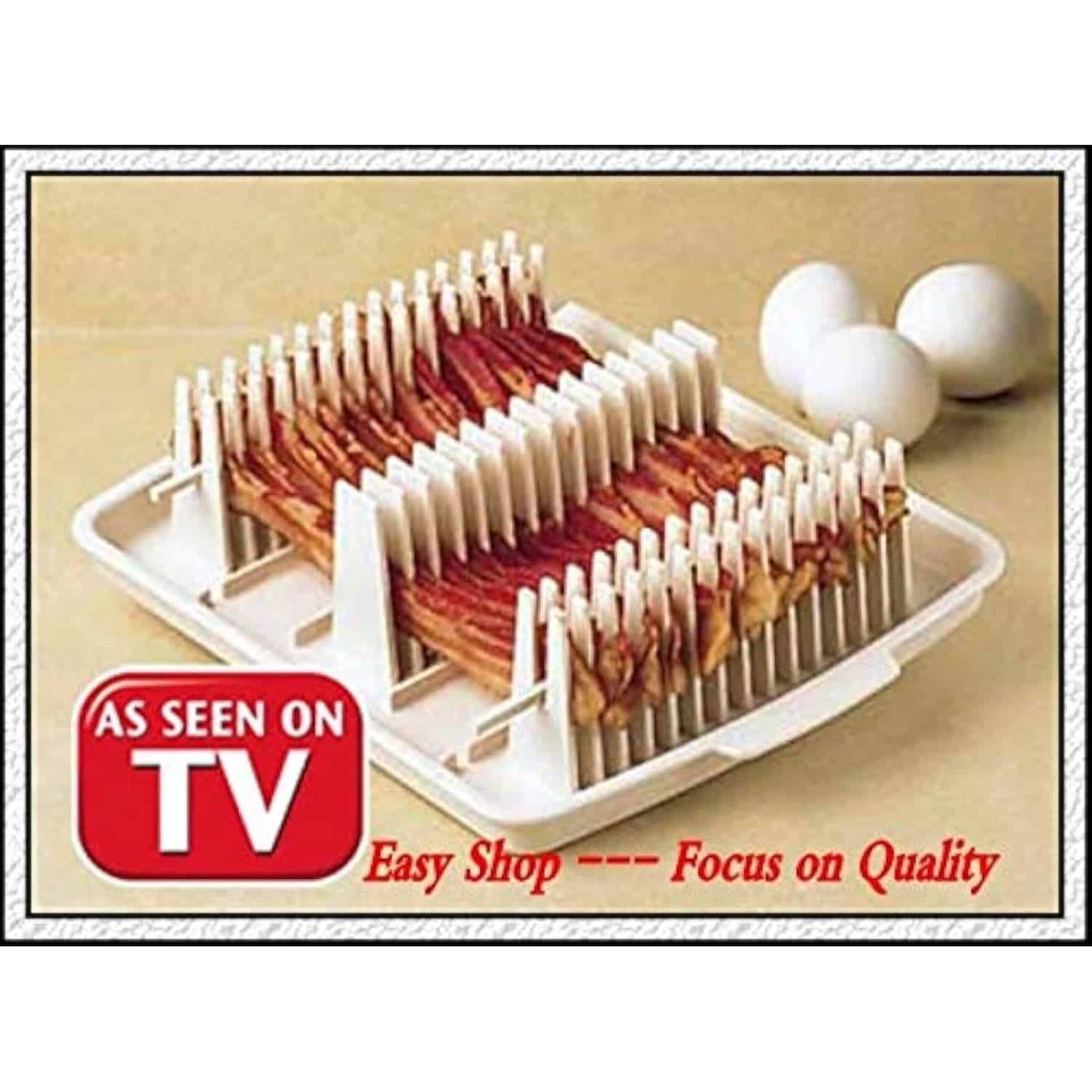 Emson Wave Microwave Cooker Tray Original As Seen On TV New Small White