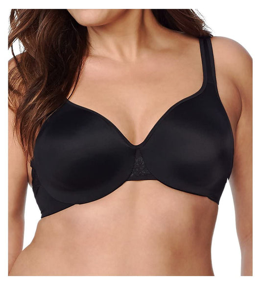 Olga Women's Signature Support Underwire 2-ply Minimizer Bra, Rich Black, 44DD