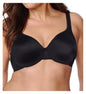 Olga Women's Signature Support Underwire 2-ply Minimizer Bra, Rich Black, 44DD