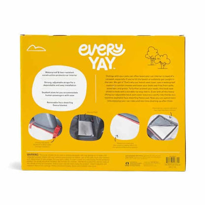 EveryYay Road Trippin' Grey Car Seat Cover Grey