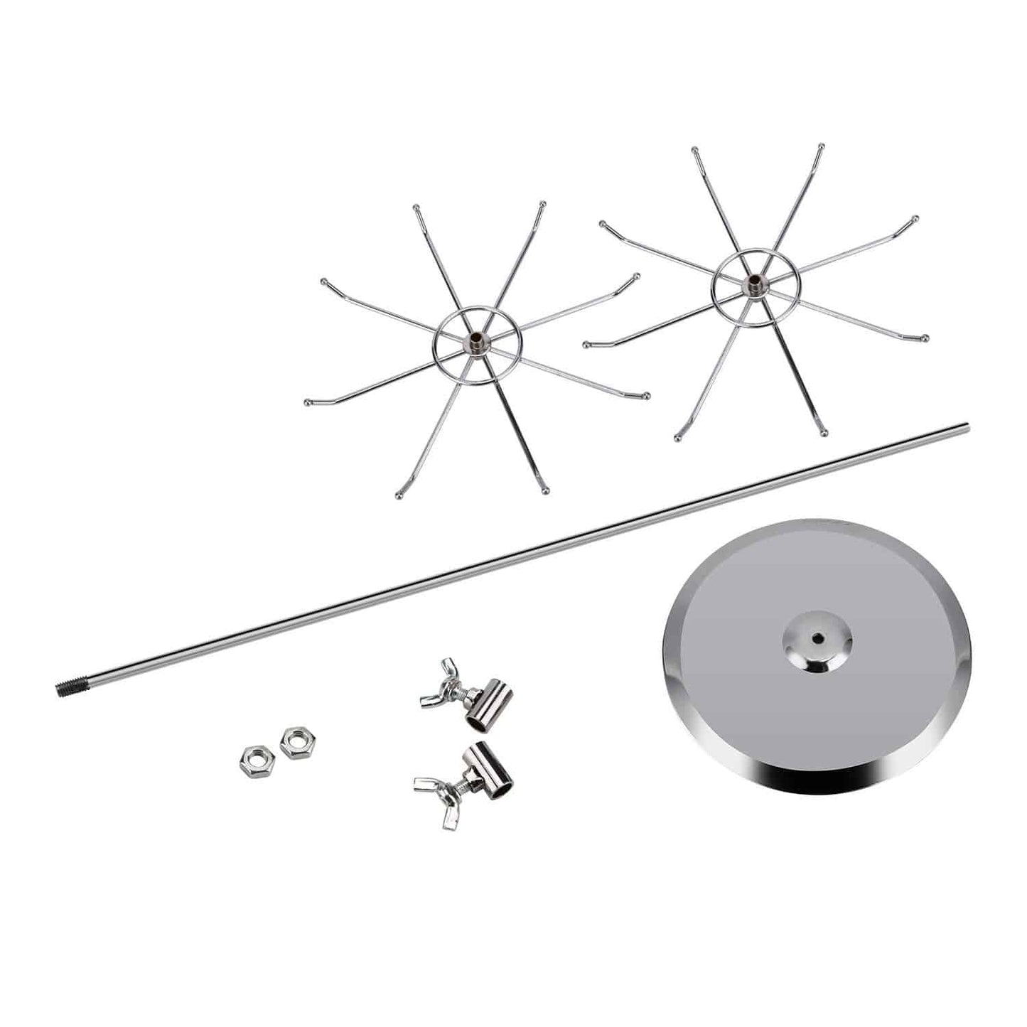 Polmart Medium Duty Two Tier Counter Top Spinner Display Stand (1 - Pack)
