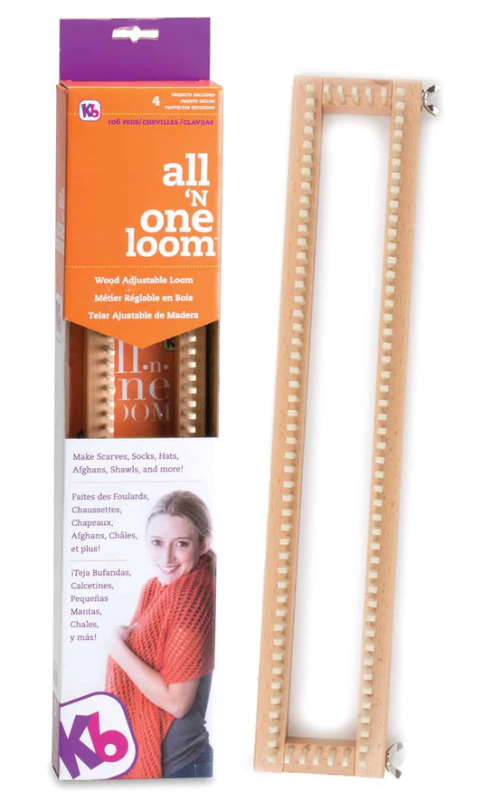 Authentic Knitting Board All-n-One Loom, 18-Inch